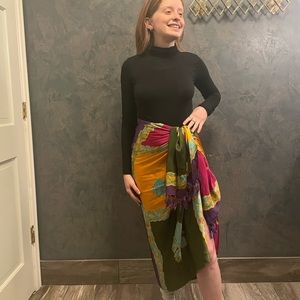 Paul gauguin silk wrap